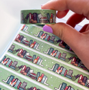 Cat Bookshelf  | Washi