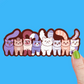 Funny Cat Butts | Bookmark