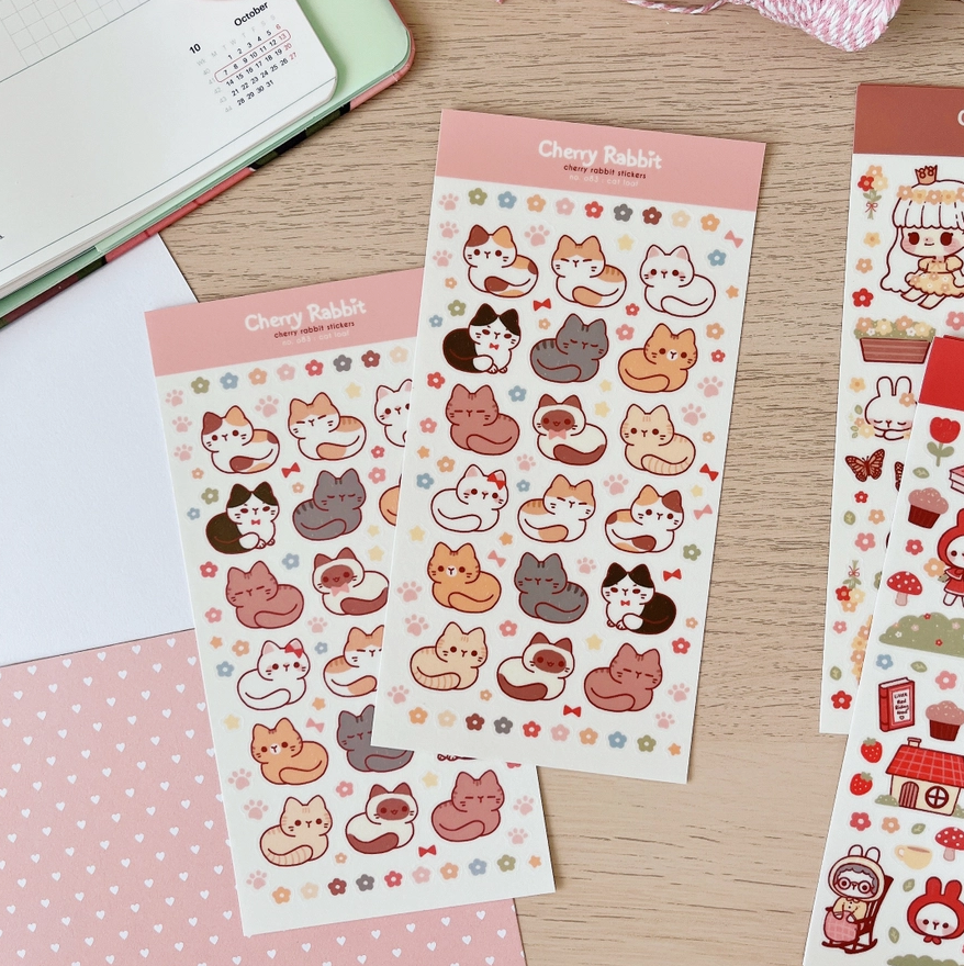Cat Loaf | Sticker Sheet