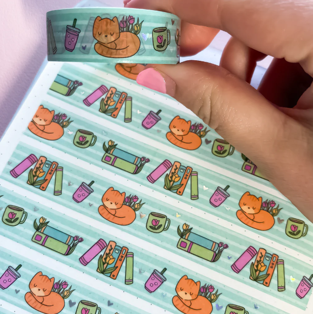 Cats & Tulips | Washi