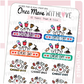 Then & Now: Cheat Day | Sticker Sheet