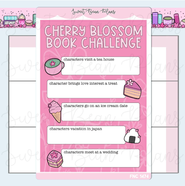 Cherry Blossom Challenge | Large Sticker