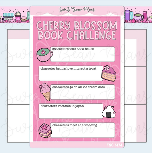 Cherry Blossom Challenge | Large Sticker