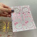 Cherry Blossom - Stacked Animals | Sticker Sheet