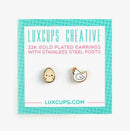Chicken or the Egg | Earrings