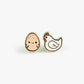 Chicken or the Egg | Earrings