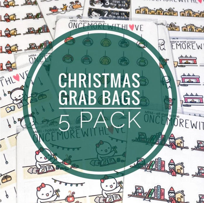 OMWL - *Christmas* Grab Bag - 5 sheets