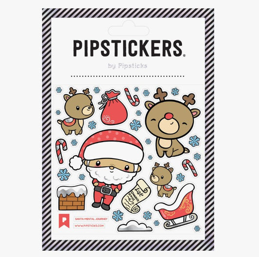 Santa-Mental Journey | Sticker Sheet