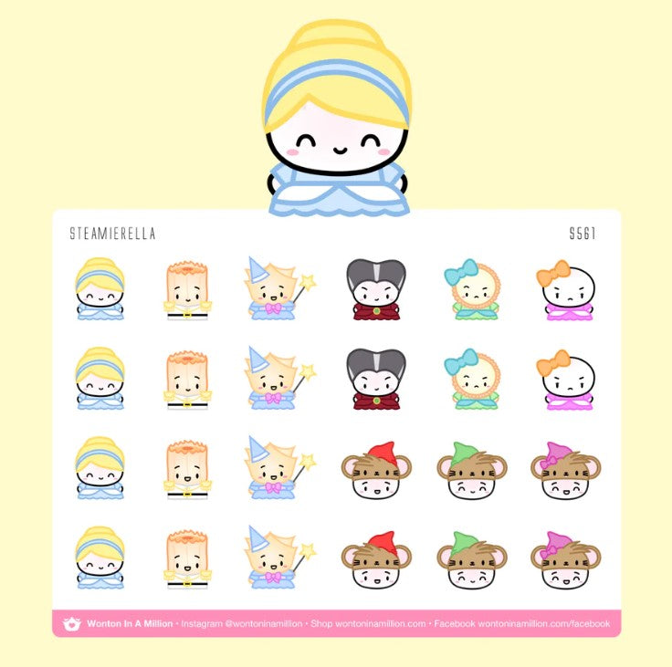 Cinderella | Sticker Sheet