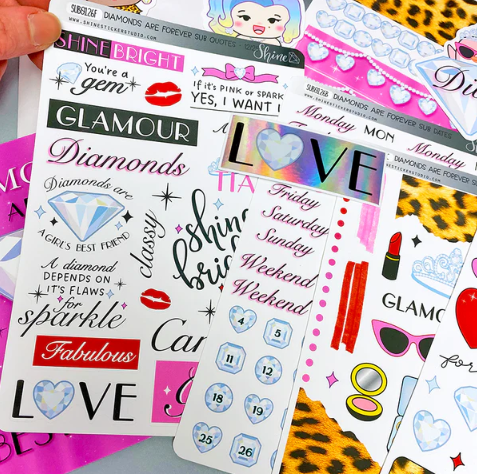 Shine Sticker Studio - Diamonds are Forever | January 2026 Subscription