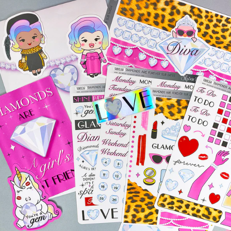 Shine Sticker Studio - Diamonds are Forever | January 2026 Subscription