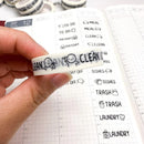 Clean | Perforated Washi