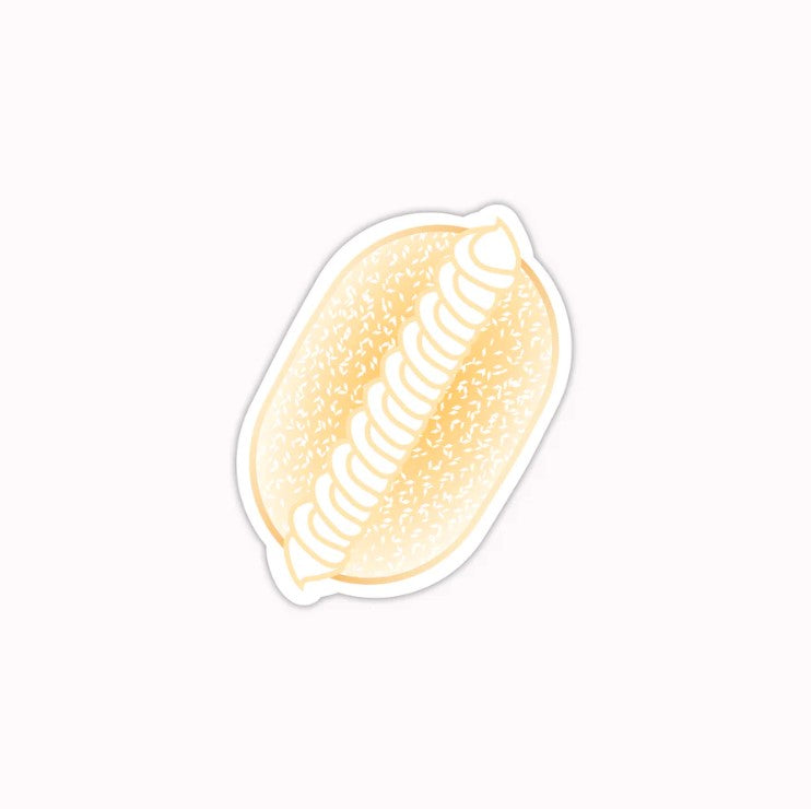 Bakery - Coconut Cream Bun | Vinyl Sticker