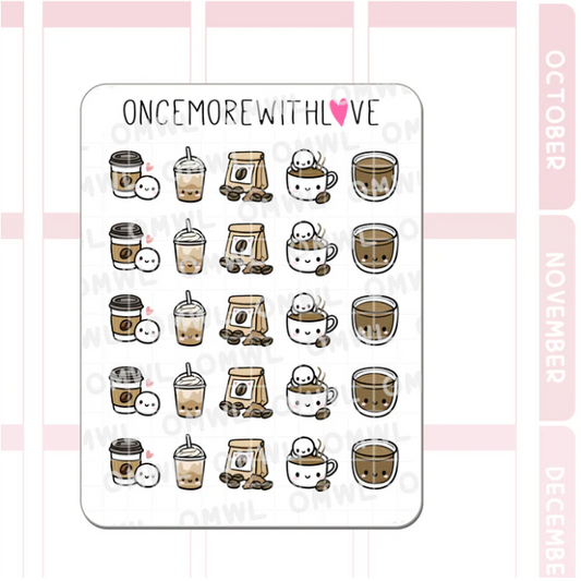 Coffee Time 3.0 | Sticker Sheet