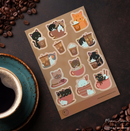 Coffee Cats | Sticker Sheet