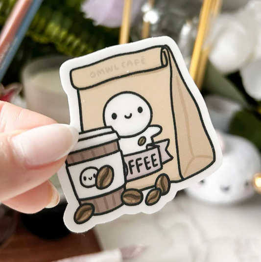 Coffee Beans | Vinyl Sticker