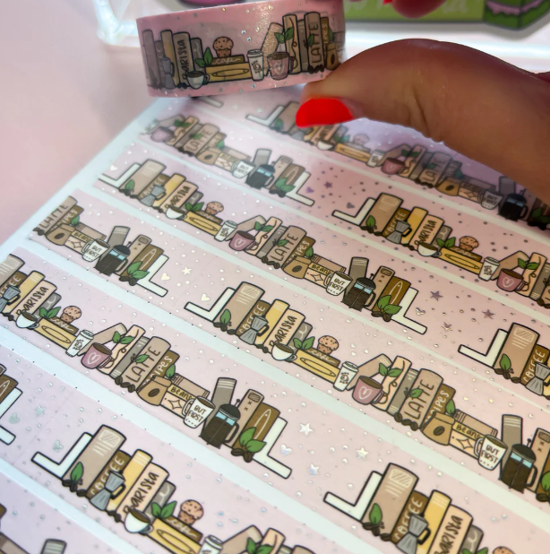 Coffee Bookshelf | Washi