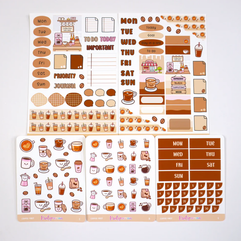 Coffee First | Journaling Kit