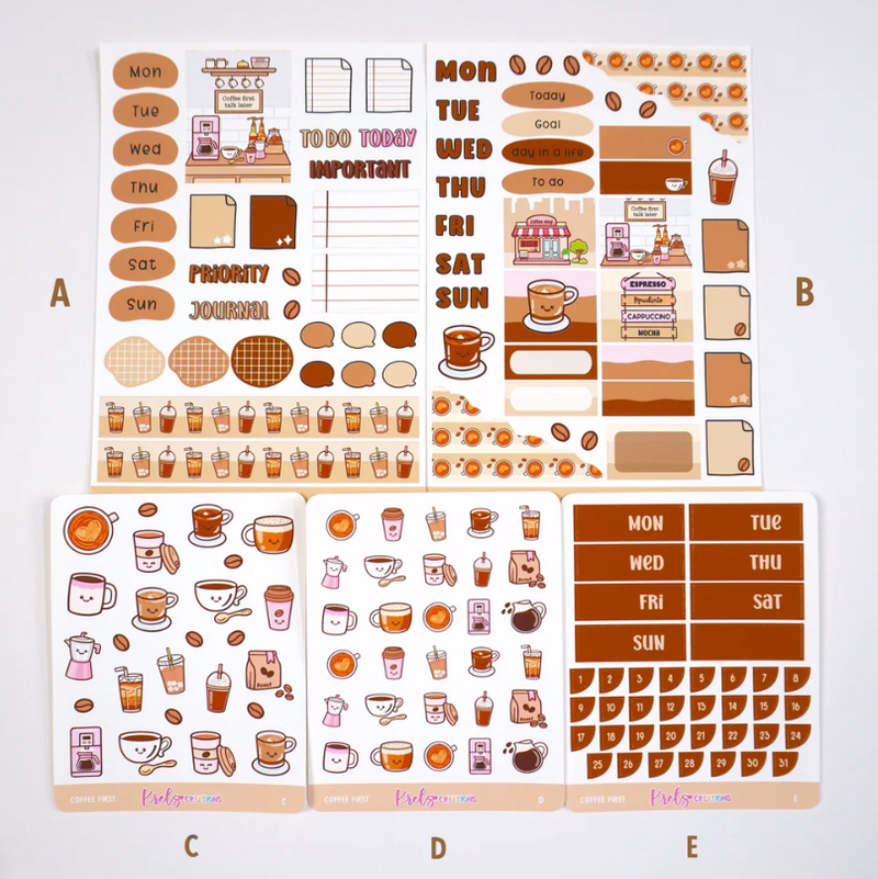 Coffee First | Journaling Kit