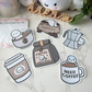*PRESALE Coffee Lover | Die Cut Set