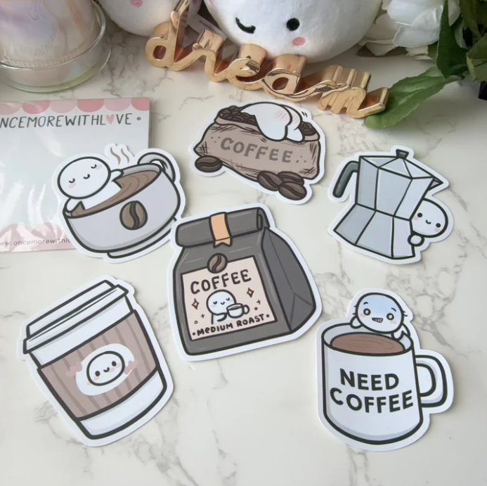 *PRESALE Coffee Lover | Die Cut Set