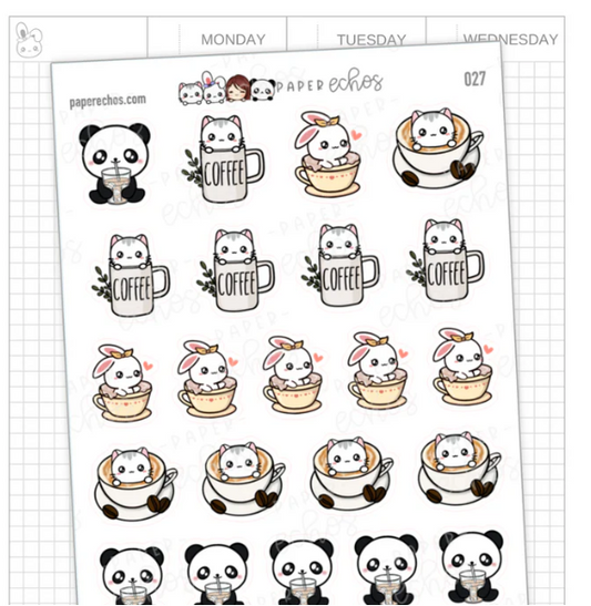 Coffee Time | Sticker Sheet