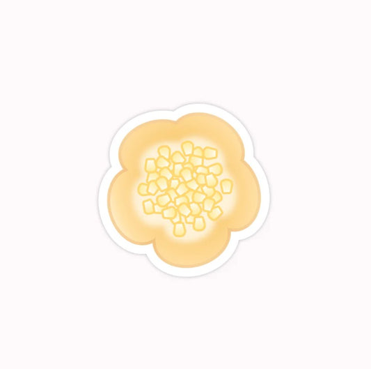 Bakery - Corn Bun | Vinyl Sticker