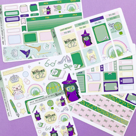 Shine Sticker Studio - The Witches of Oz | October 2025 Subscription