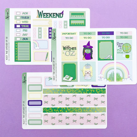 Shine Sticker Studio - The Witches of Oz | October 2025 Subscription