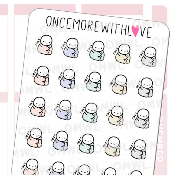 Cozy | Sticker Sheet