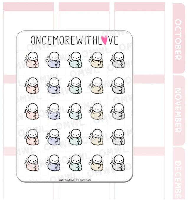 Cozy | Sticker Sheet