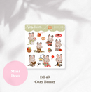 Mini Deco: Cozy Bunny | Sticker Sheet