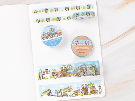 Winter Onesie Town | Washi Tapes (set of 2)