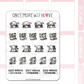 Study Time! Last Minute Cramming Mode | Sticker Sheet