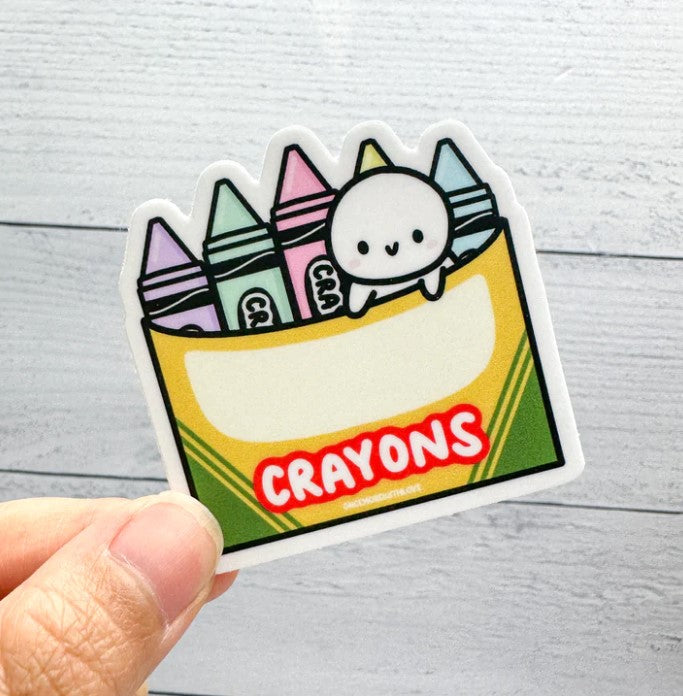 Crayons | Vinyl Sticker