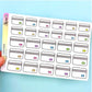 Credit Card | Sticker Sheet