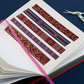 Literati - Crimson | Washi (Set of 5)