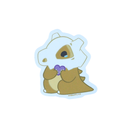 Baby Cubone Love | Vinyl Sticker