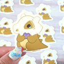 Baby Cubone Love | Vinyl Sticker