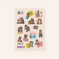 Curious Quokkas | Sticker Sheet