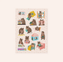 Curious Quokkas | Sticker Sheet