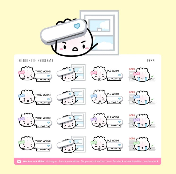 Cutting Machine Problems | Sticker Sheet