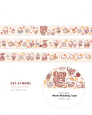 Cat Friends | Washi
