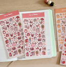 Daily Life of Rabbit | Sticker Sheet