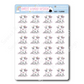 Kawaii Daisy - Planning | Sticker Sheet