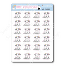 Kawaii Daisy - Planning | Sticker Sheet