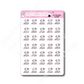 Kawaii Daisy - Planning | Sticker Sheet