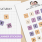 Date Dots - Staying Cozy | Sticker Sheet