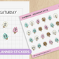 Numbers - Icecream Date | Sticker Sheet
