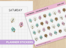 Numbers - Icecream Date | Sticker Sheet